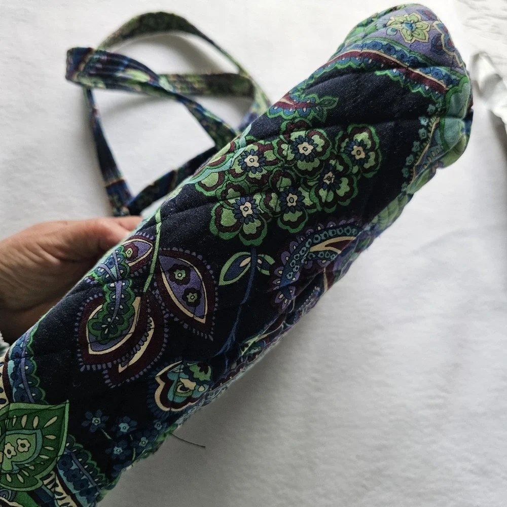 Vera Bradley Blue Rhapsody, Retired, Double Shoulder Strap‎ Handbag
